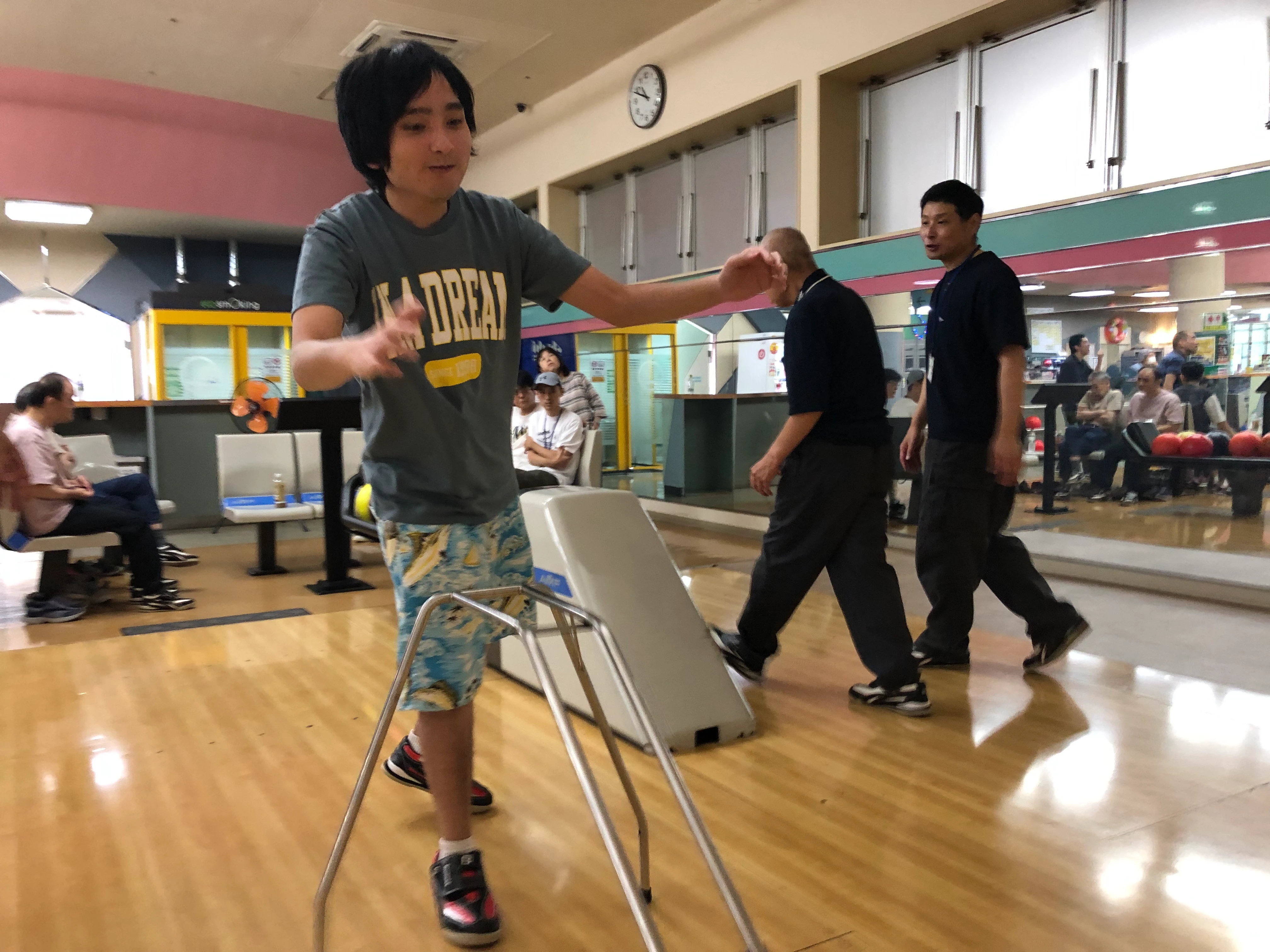 ボウリング大会の様子